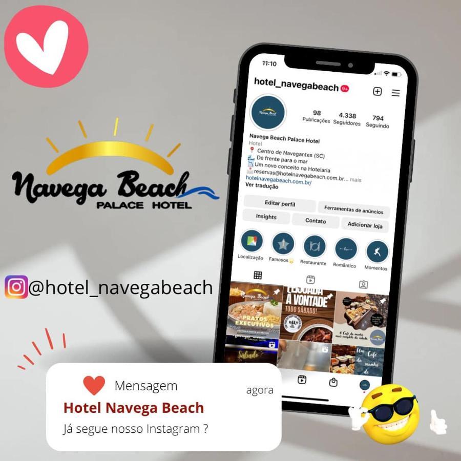 Navega Beach Palace Hotel นาเวกังชิส ภายนอก รูปภาพ